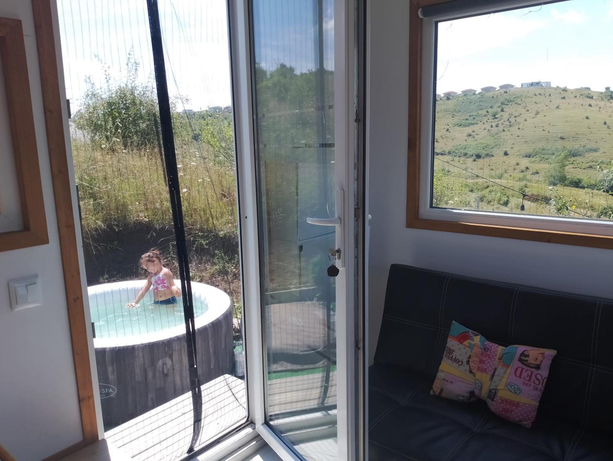 Villa Tiny House Cluj With Jacuzzi à Sinnicoara Extérieur photo